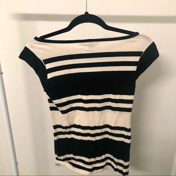 French Connection Striped T-Shirt - Picture 6 of 6